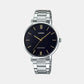Casio Round Black Analog watch