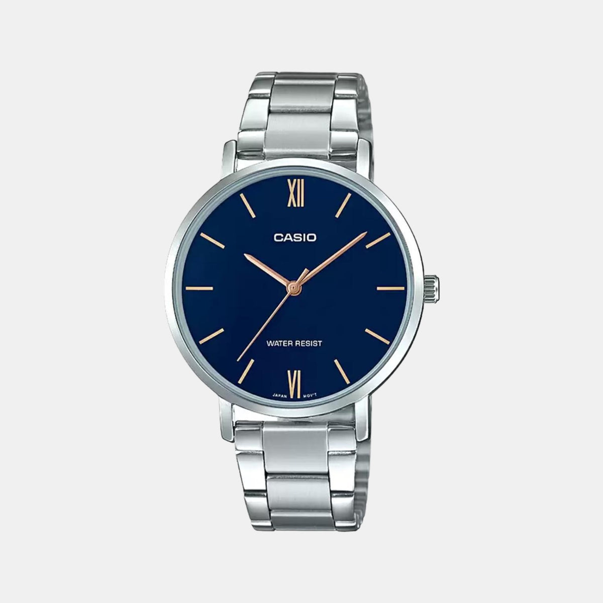 Casio Round Blue Analog watch