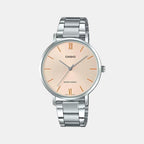 Casio Round Pink Analog watch