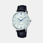 Casio Round White Analog watch