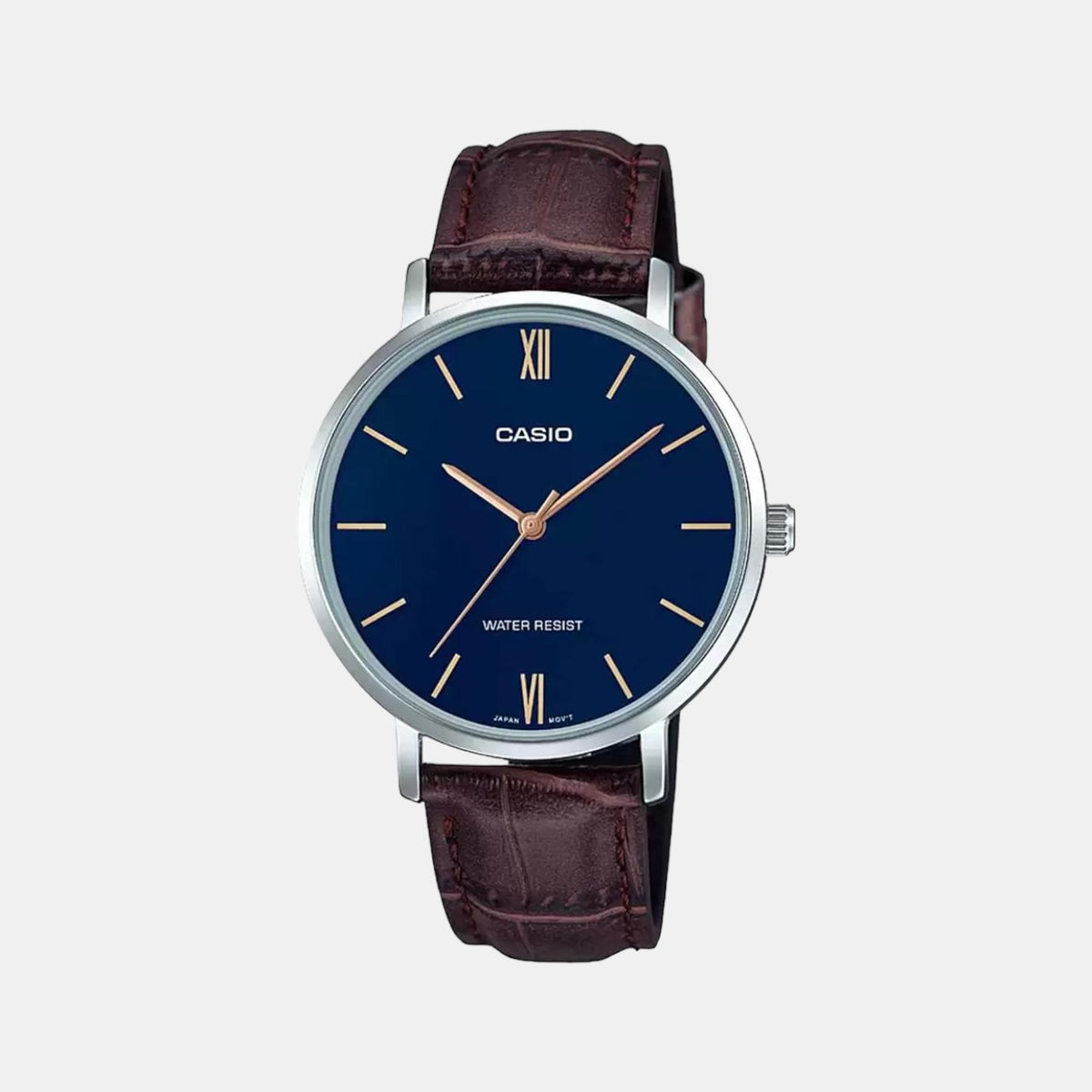 Casio Round Blue Analog watch