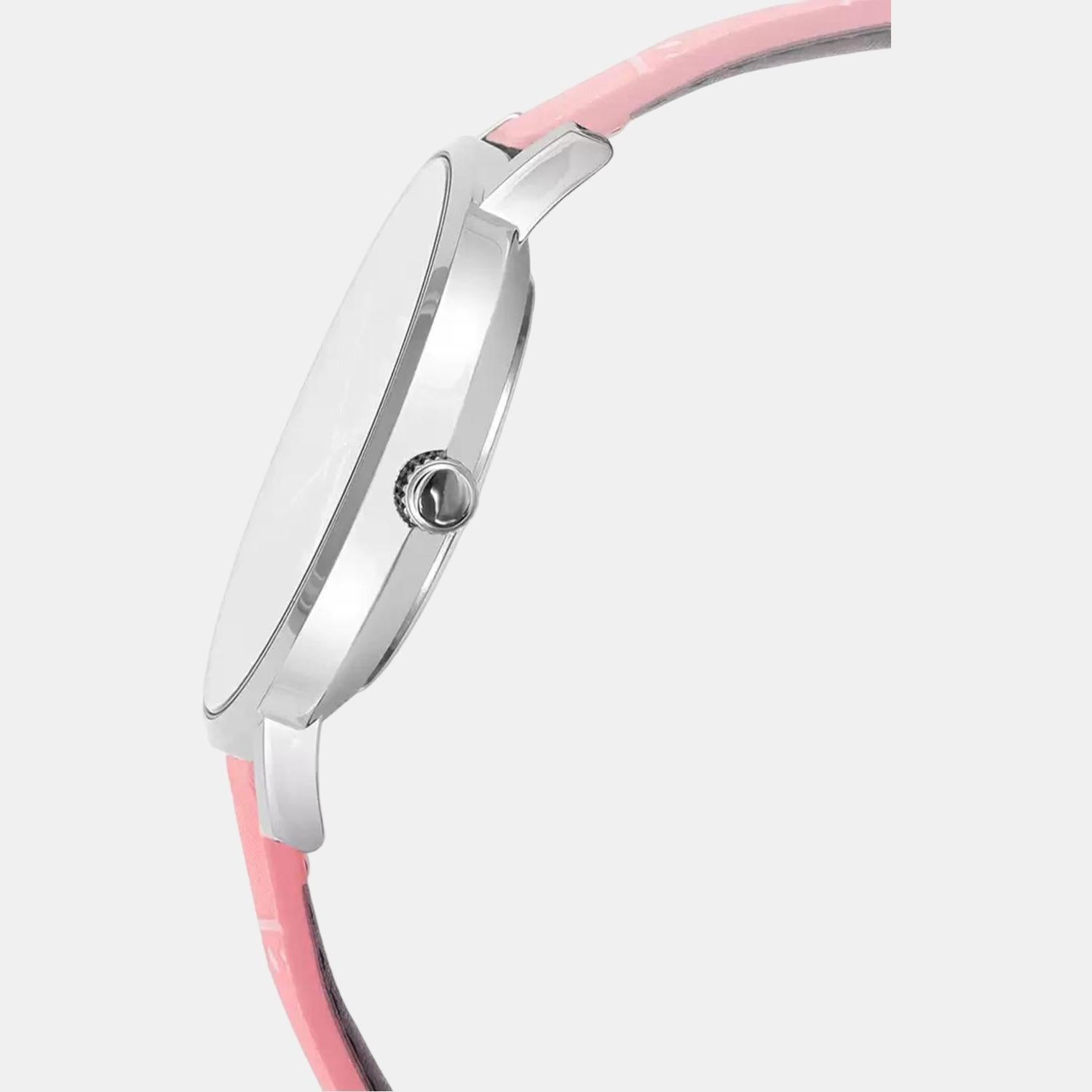 Casio Women Round Rose Gold watch