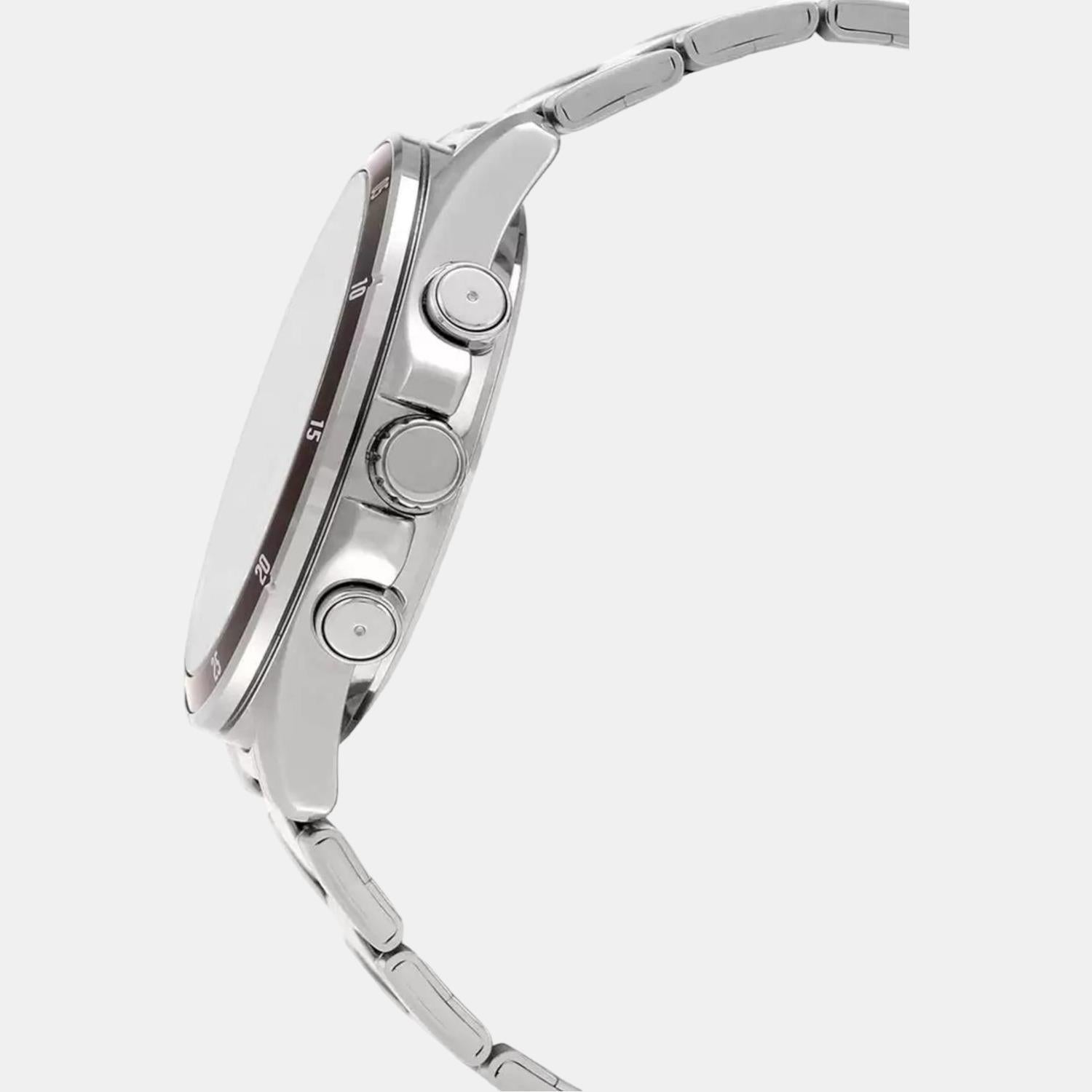 Casio Men Round Black watch