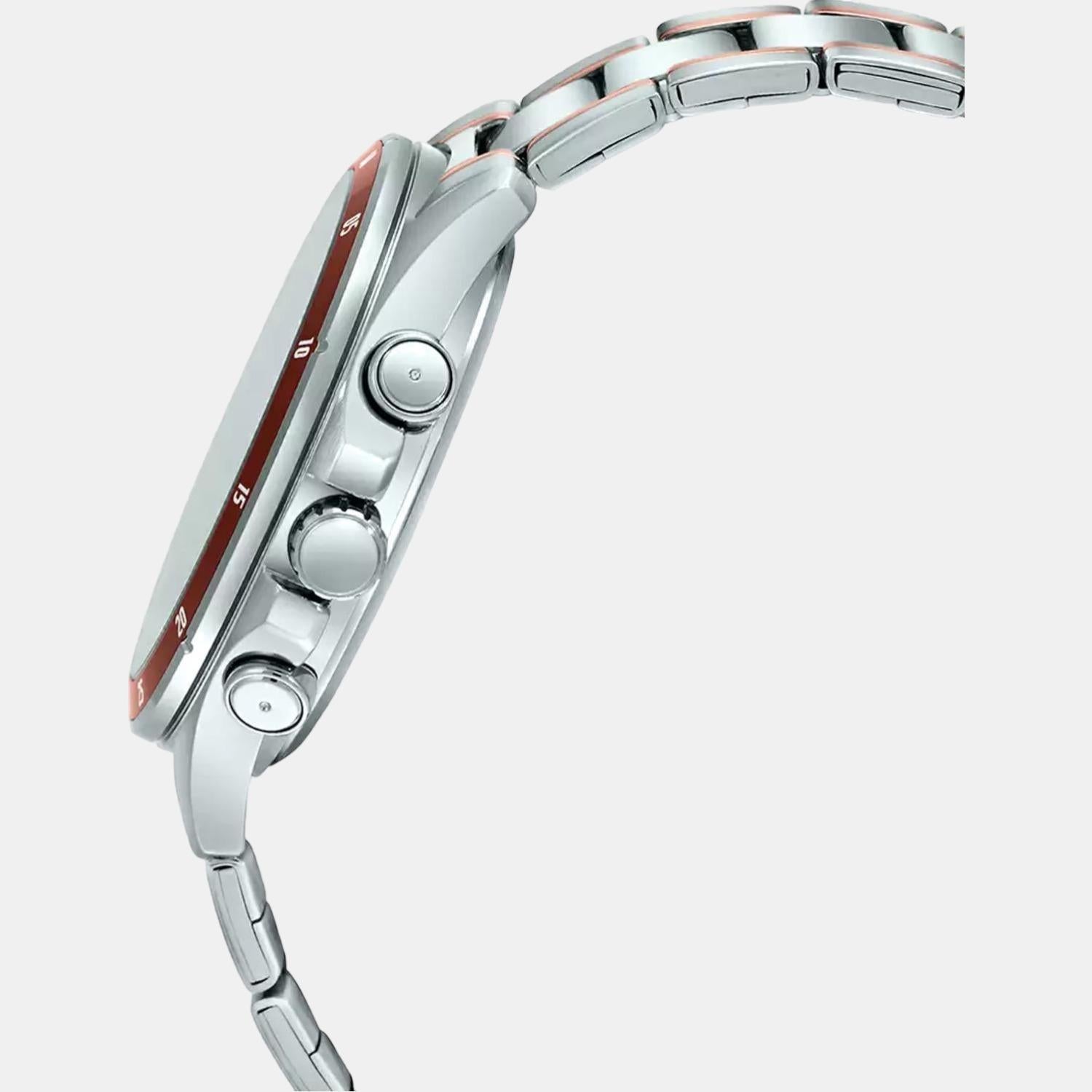 Casio Men Round Brown watch