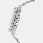 Casio Men Round Silver watch