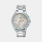 Casio Round Gold Chronograph watch