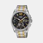 Casio Round Black Chronograph watch