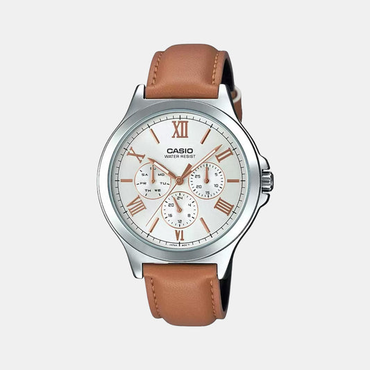 Enticer Male Chronograph Leather Watch A1690