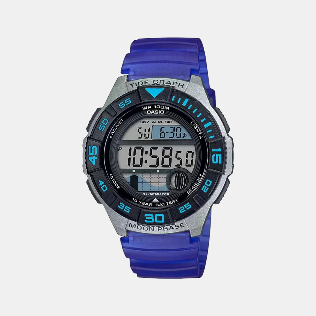 Casio Round Black Digital watch