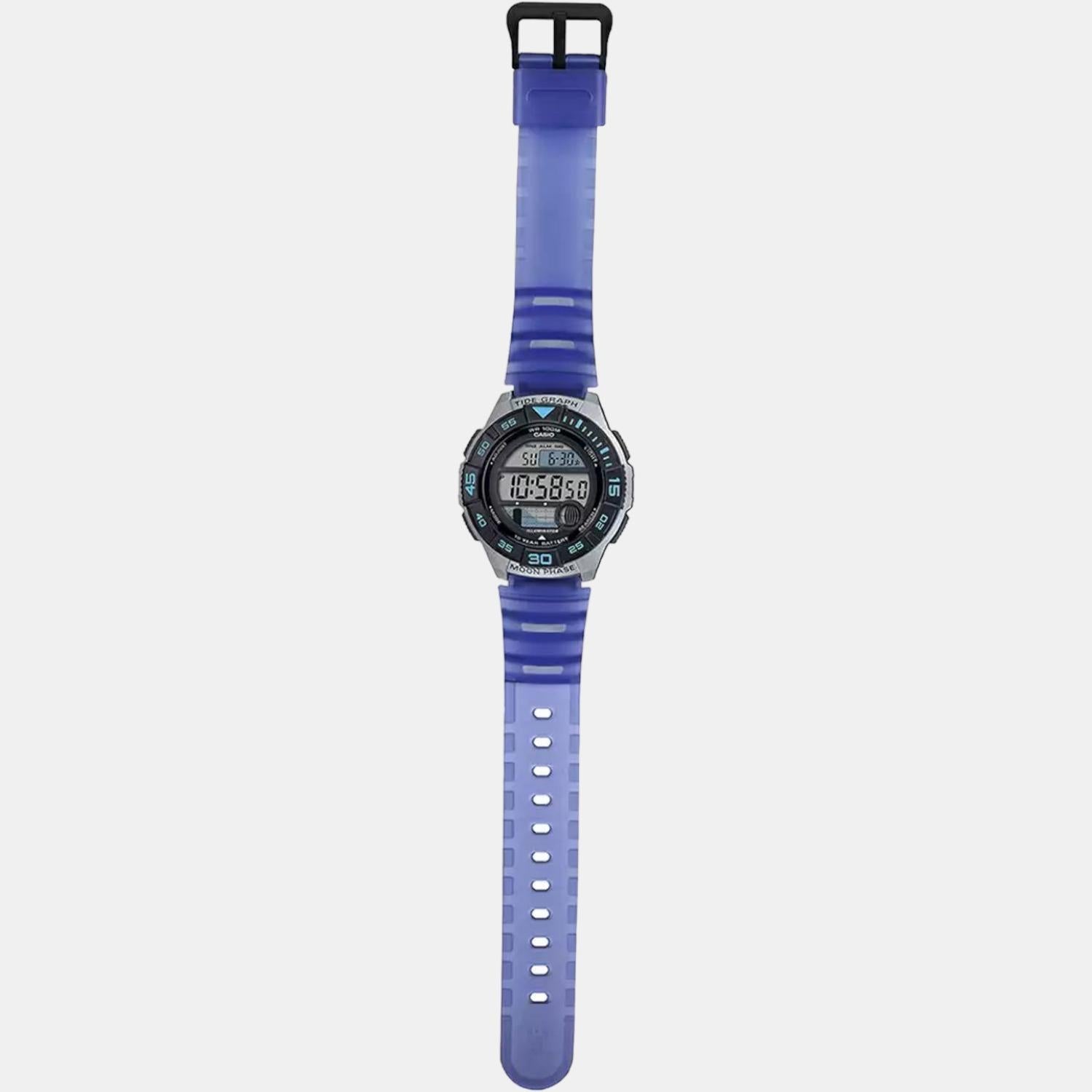 Casio Round Quartz Digital Men watch