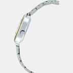 Casio Women Round Silver watch