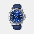 Casio Round Blue Analog watch