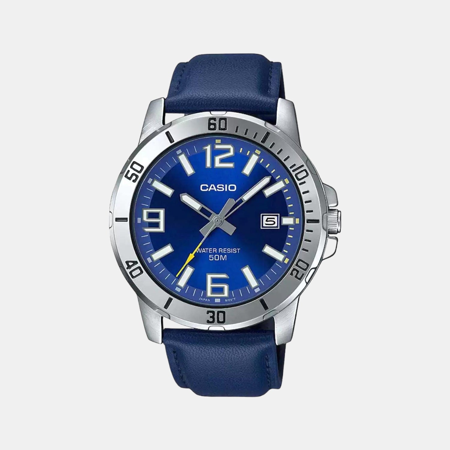 Casio Round Blue Analog watch
