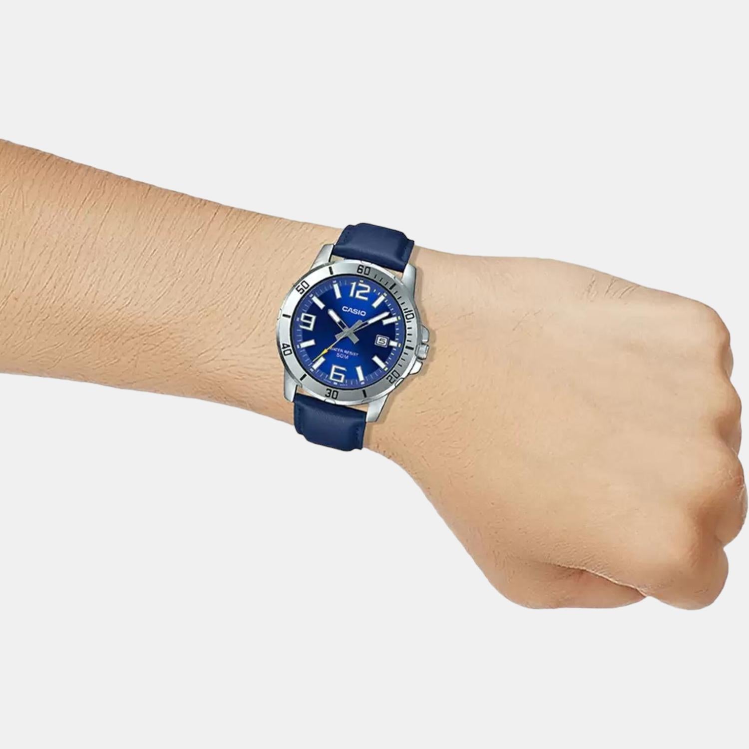 Casio 49 mm Blue Quartz watch