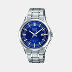 Casio Round Blue Analog watch