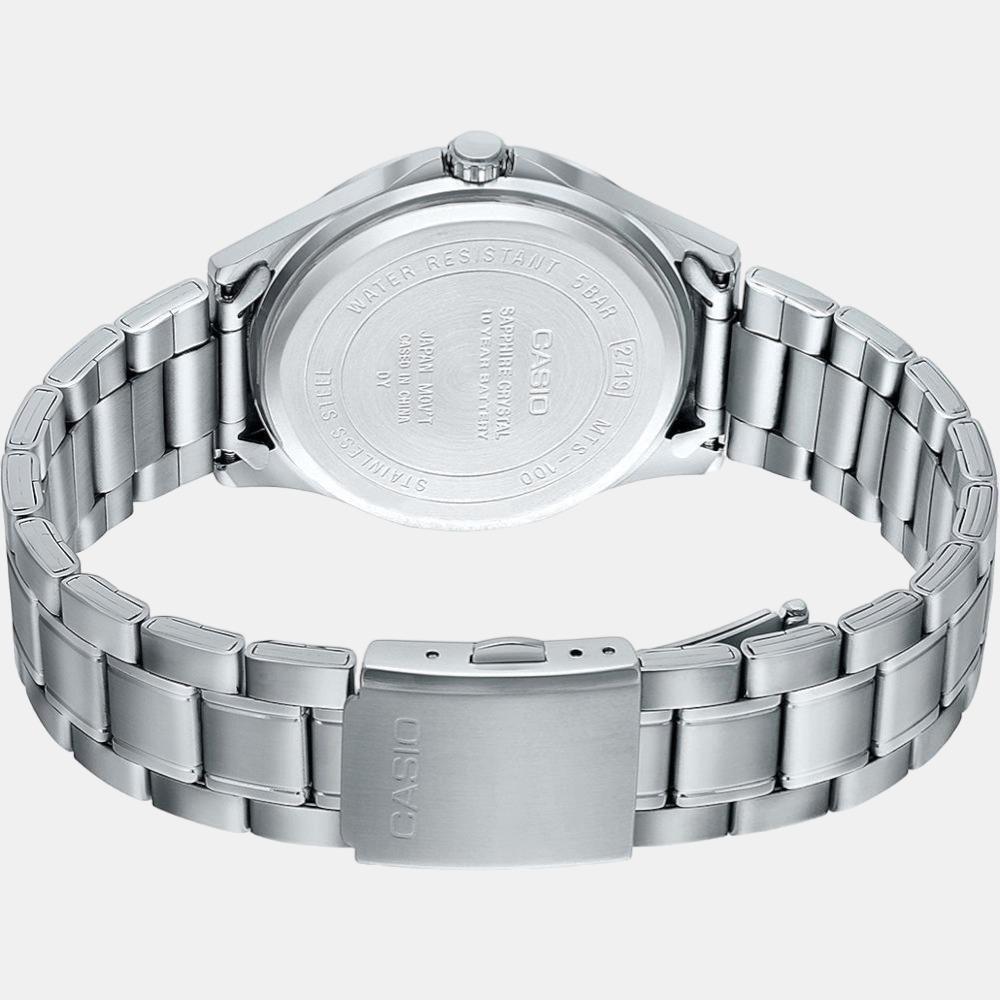 Casio Men Round Blue watch