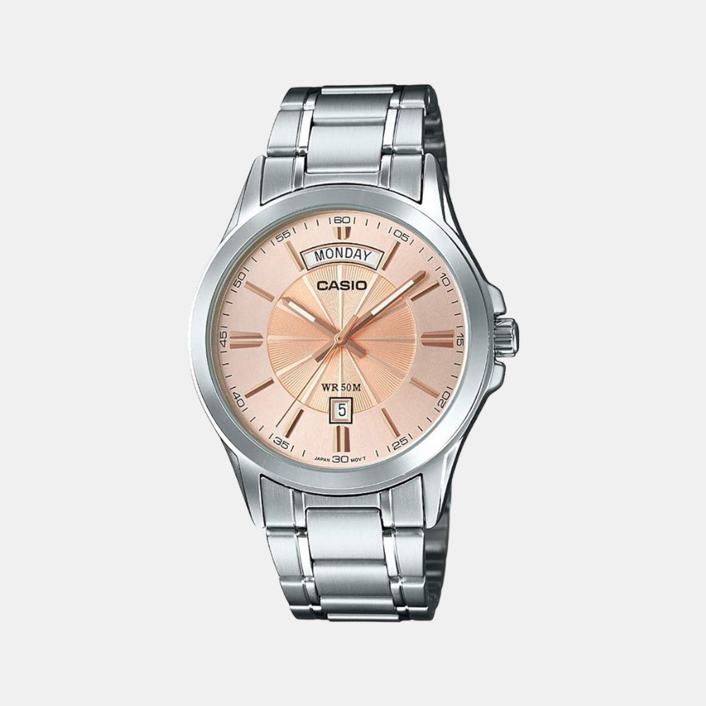 Casio Round Rose Gold Analog watch