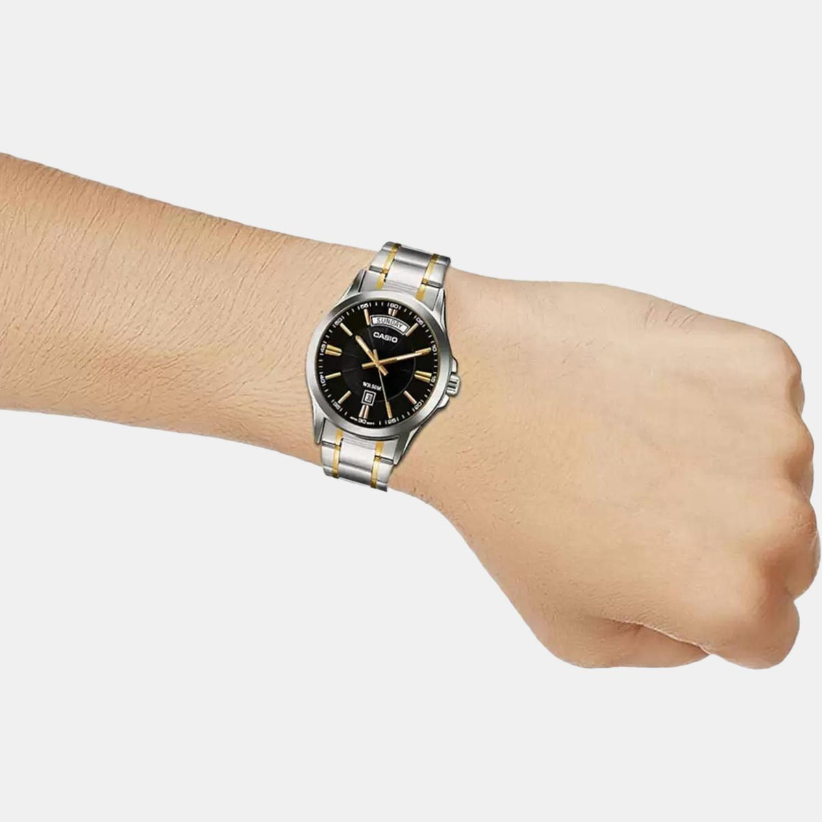 Casio Stainless Steel Black watch