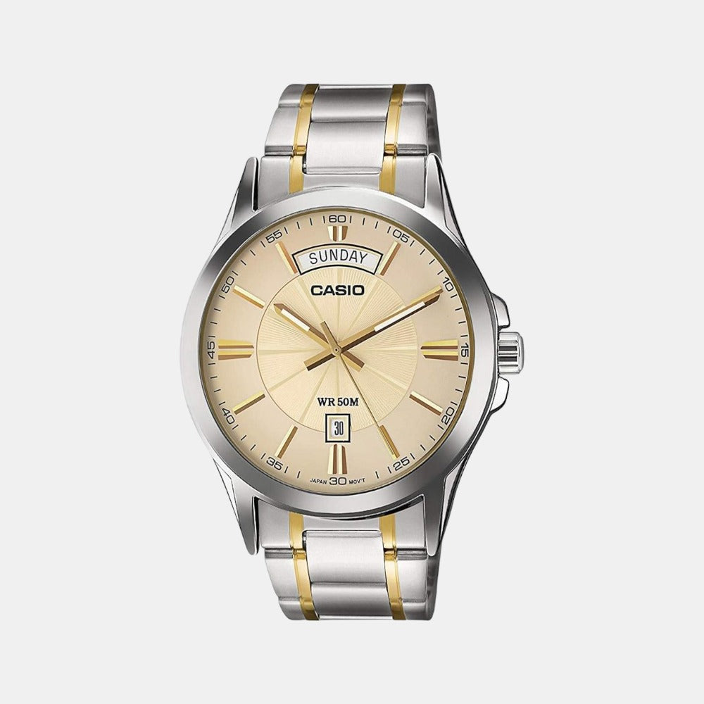 Casio Round Gold Analog watch