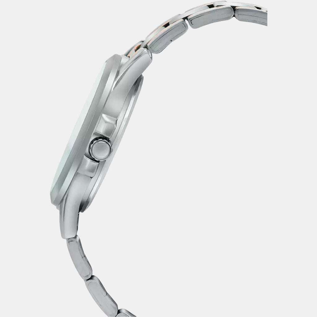 Casio Men Round Rose Gold watch