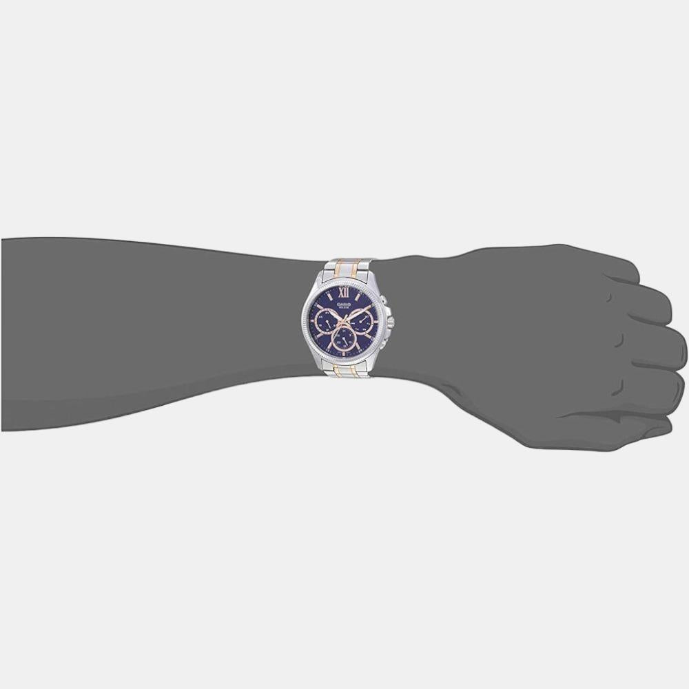Casio Stainless Steel Blue watch