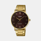 Casio Round Brown Analog watch