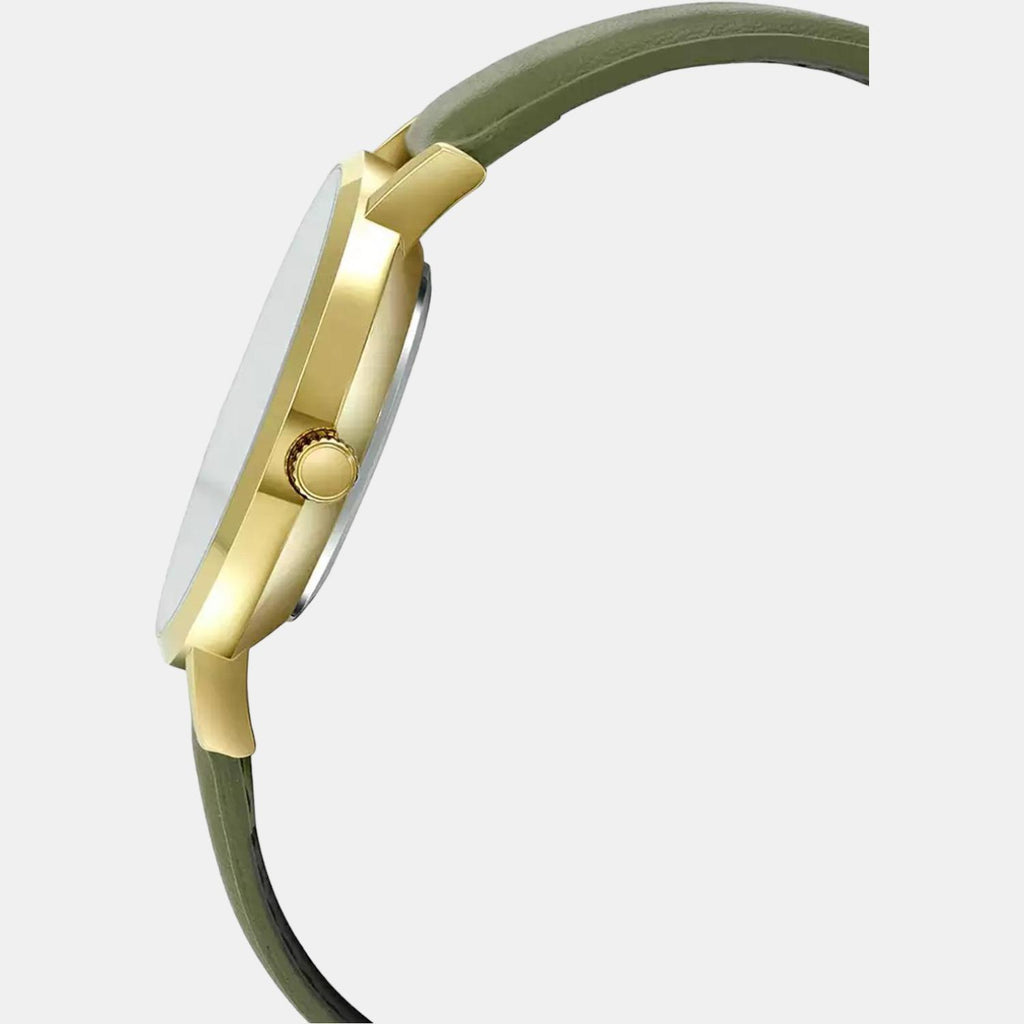 Casio Men Round Green watch