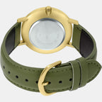 Casio Leather Green watch
