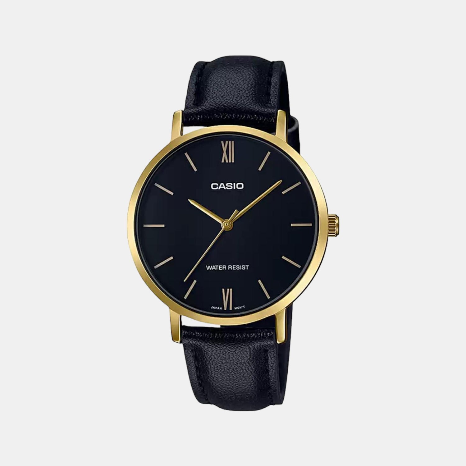 Casio Round Black Analog watch