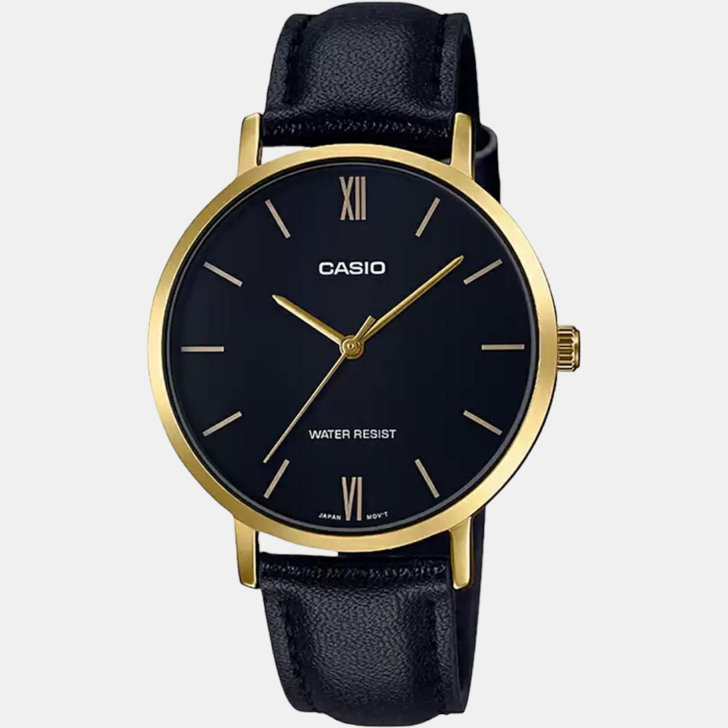 Casio ladies watch cheap leather strap