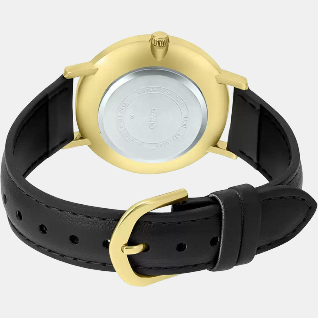 Casio Leather Black watch