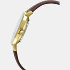 Casio Women Round Gold watch