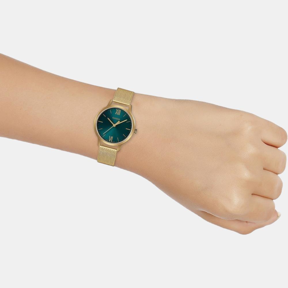 Casio Stainless Steel Green watch