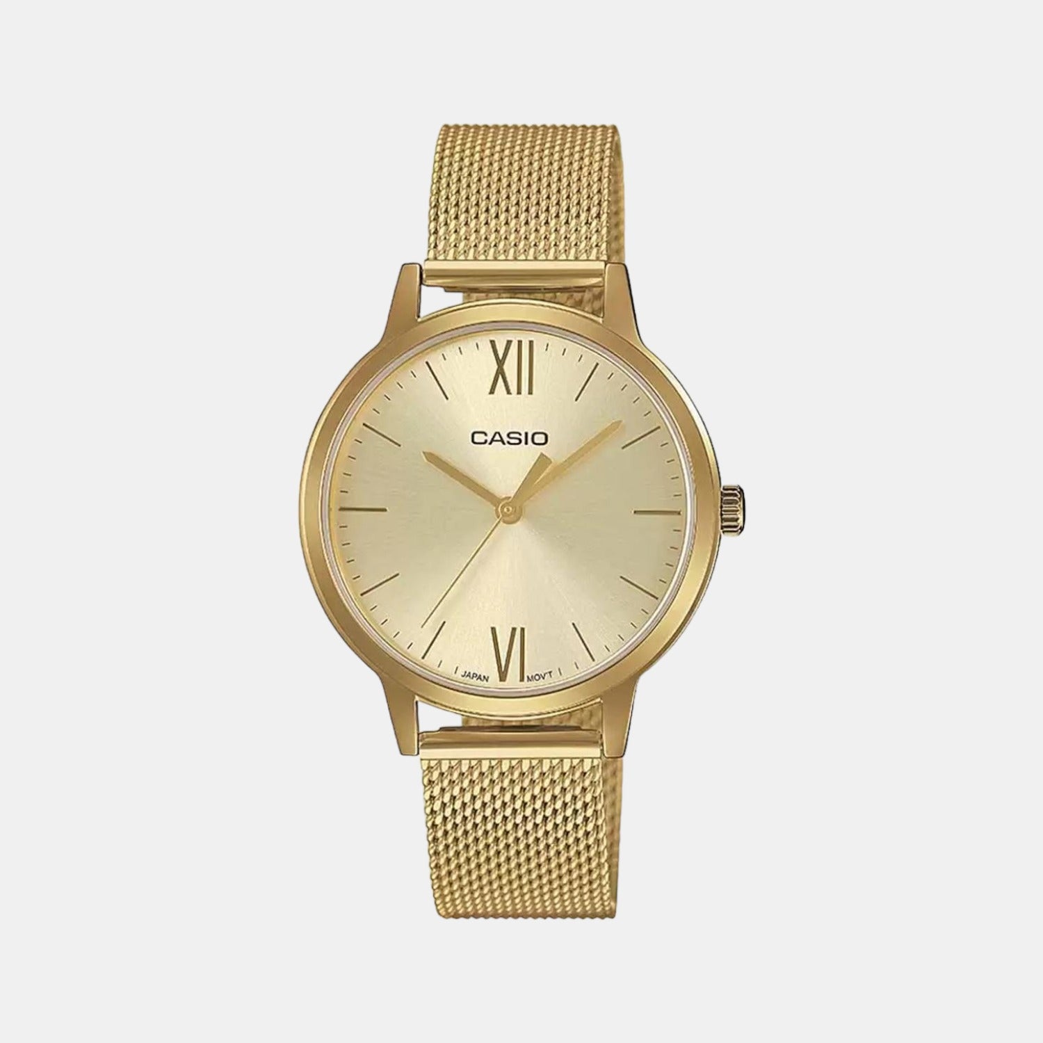 Casio Round Gold Analog watch