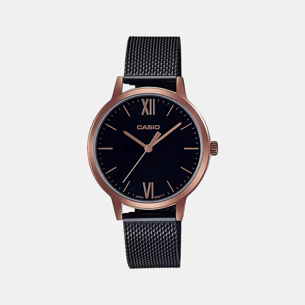 Casio Round Black Analog watch