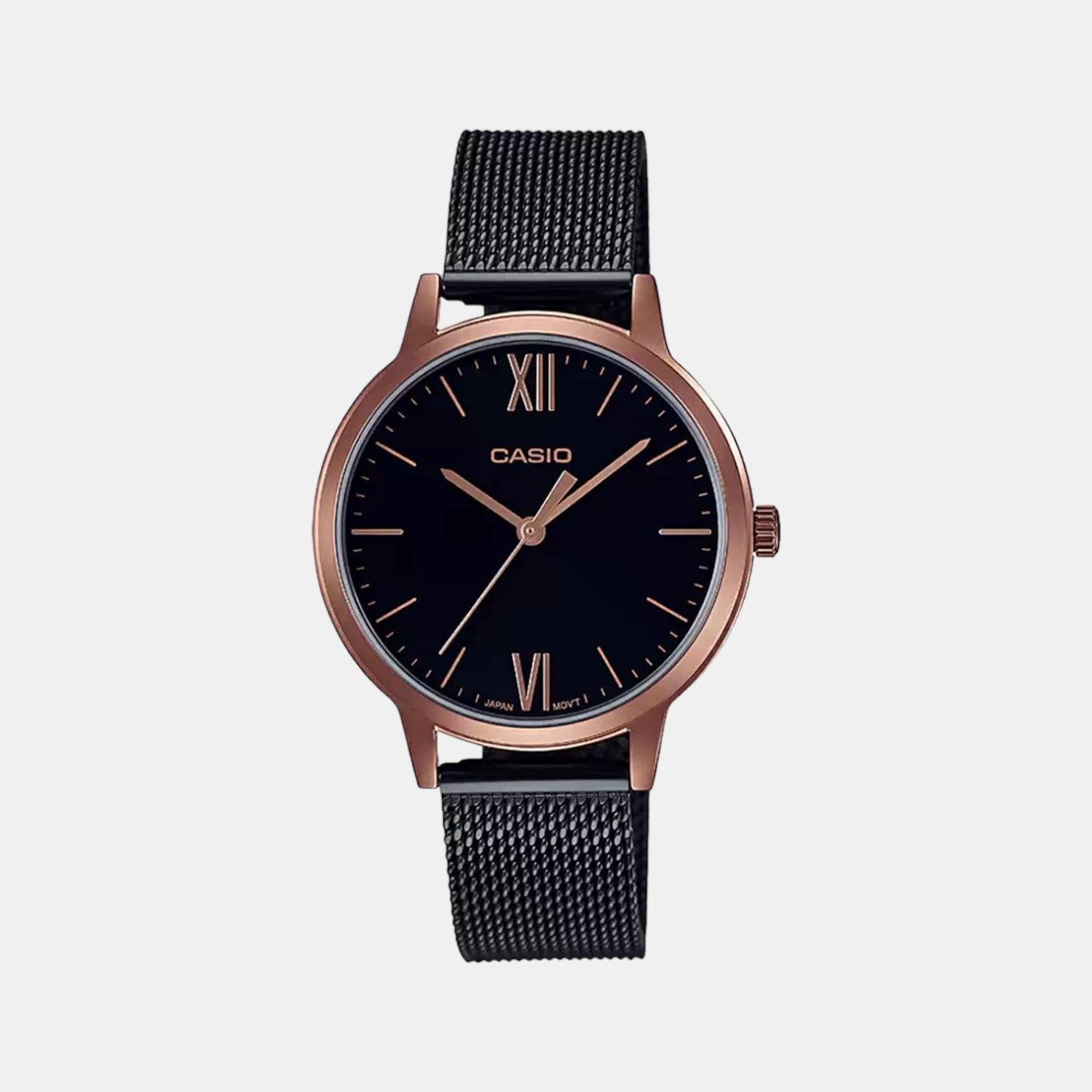 Casio Round Black Analog watch