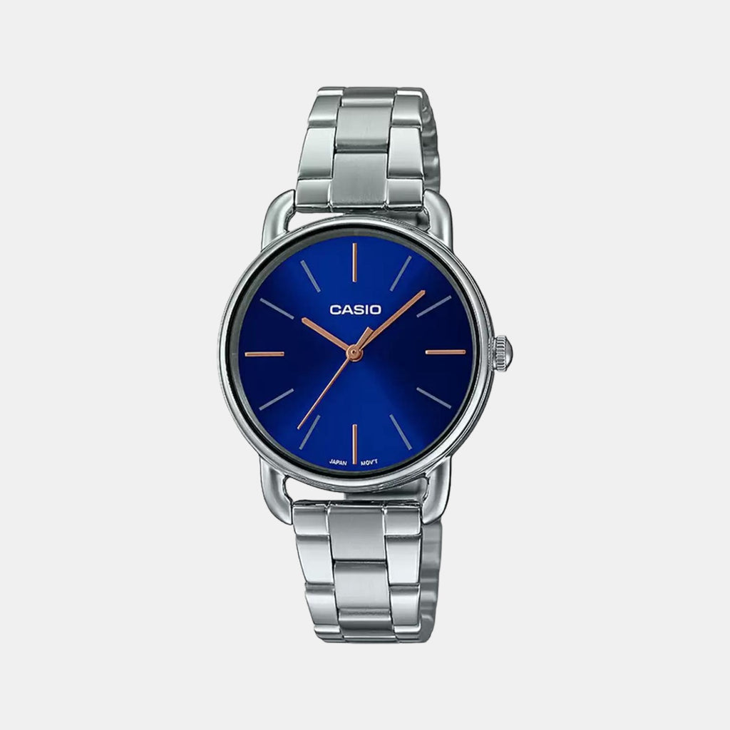 Casio Round Blue Analog watch