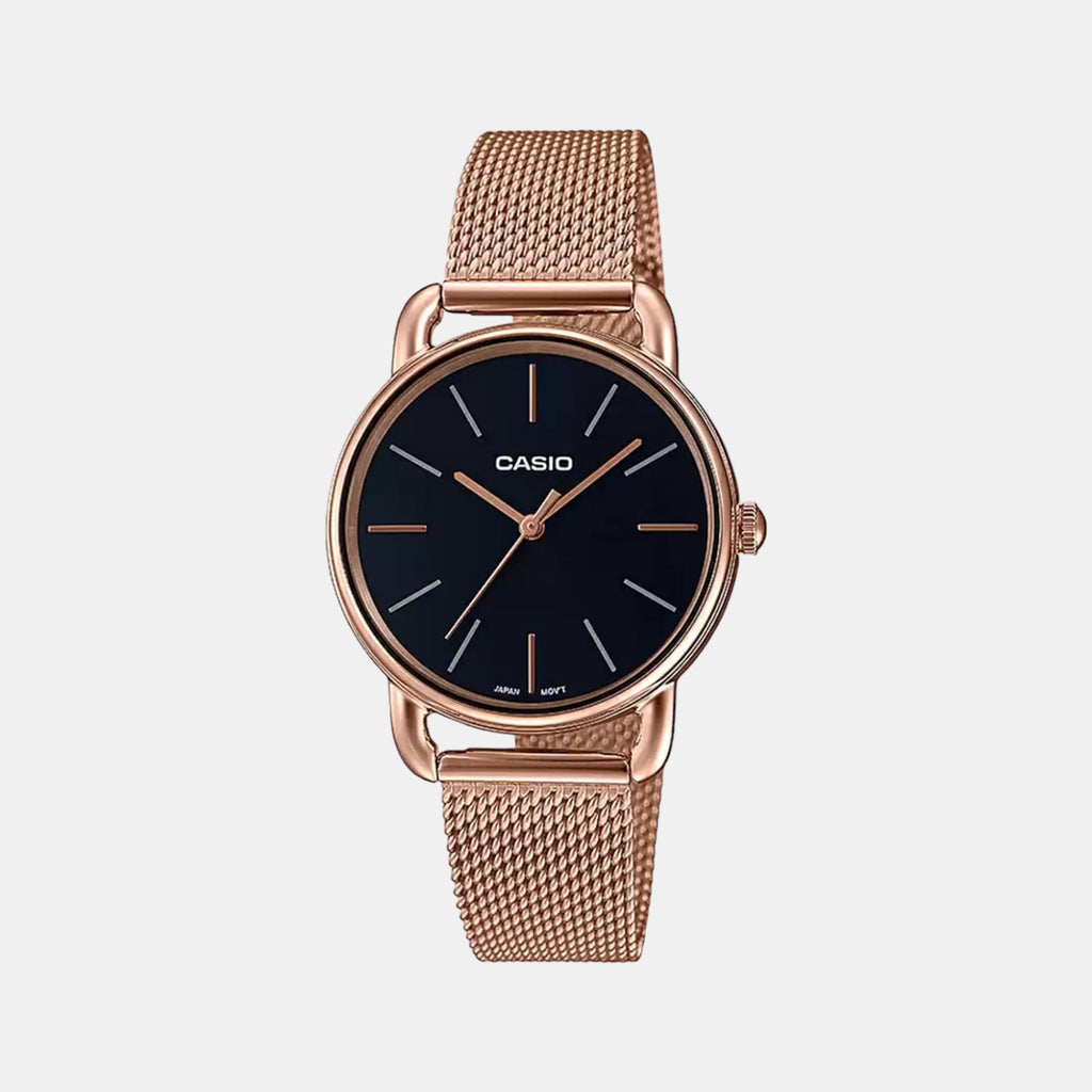 Casio Round Black Analog watch