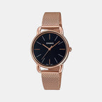 Casio Round Black Analog watch