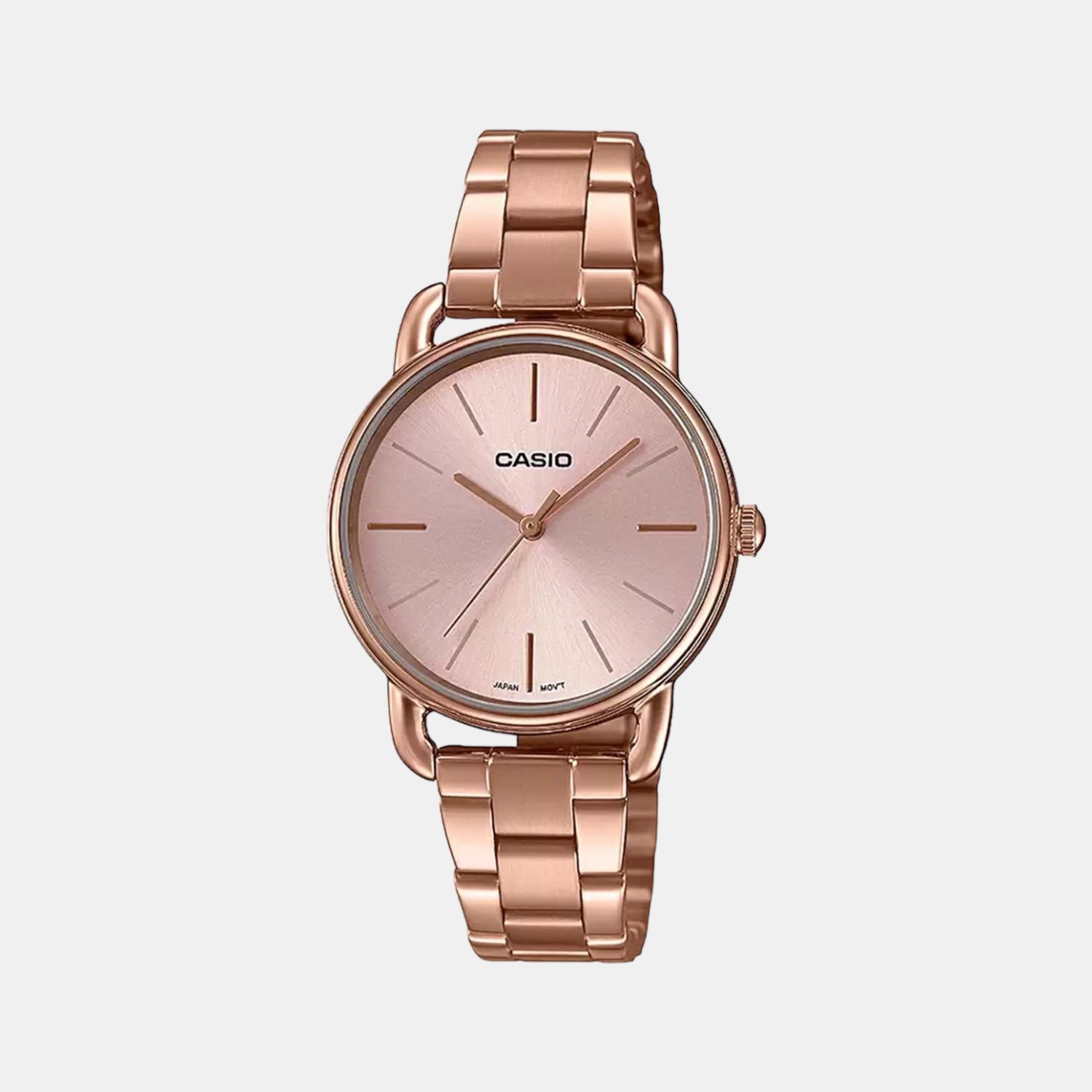Casio Round Rose Gold Analog watch