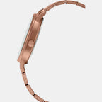Casio Women Round Rose Gold watch