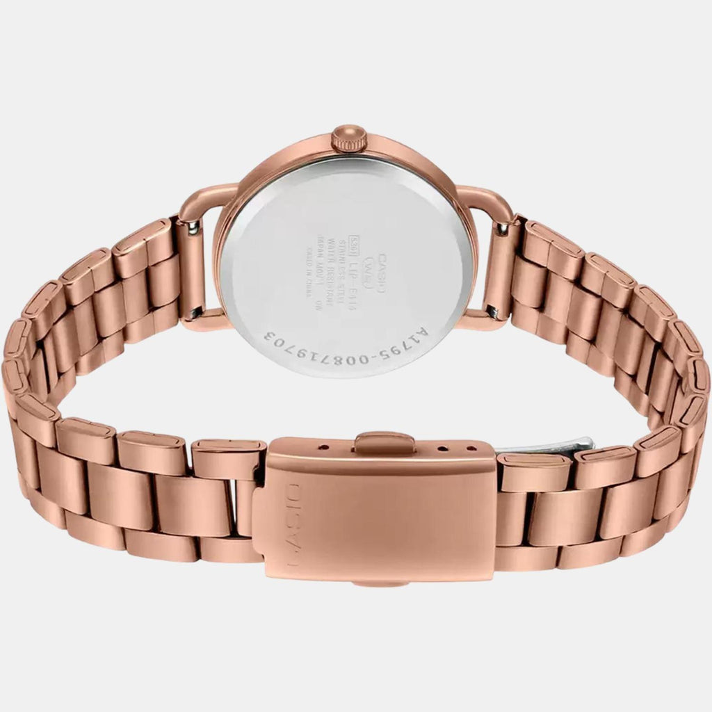 Casio Stainless Steel Rose Gold watch