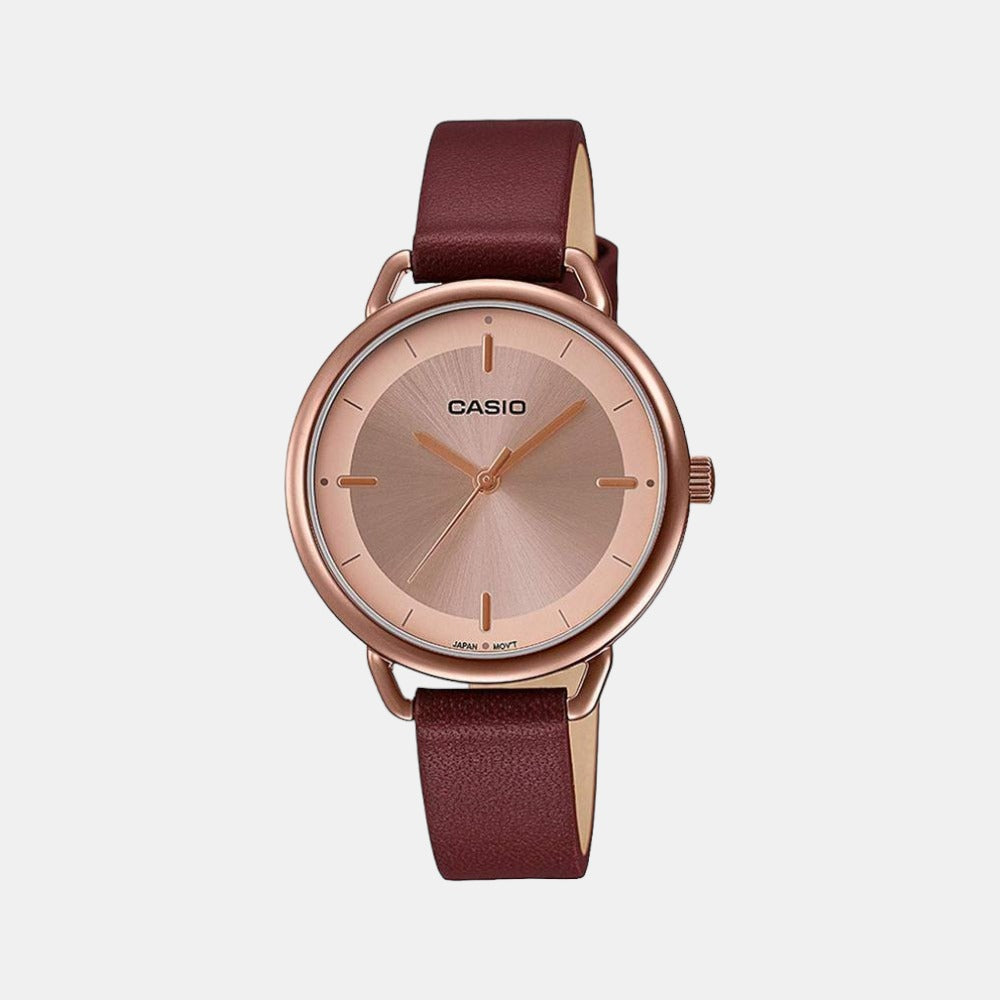 Casio Round Rose Gold Analog watch