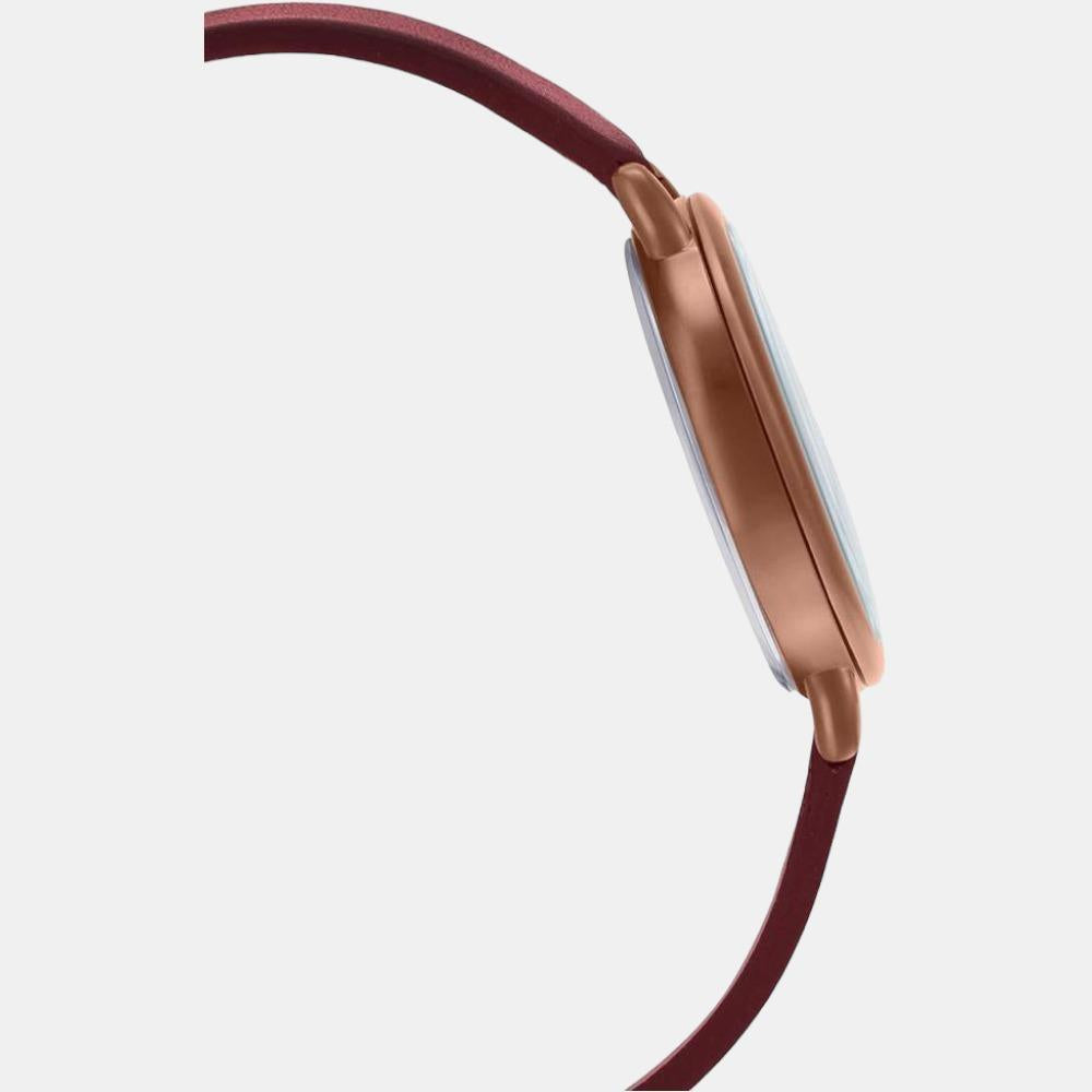 Casio Women Round Rose Gold watch