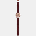 Casio Leather Rose Gold watch