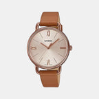 Casio Round Rose Gold Analog watch
