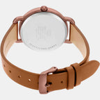 Casio Leather Rose Gold watch