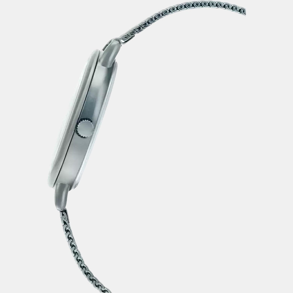 Casio Women Round Silver watch