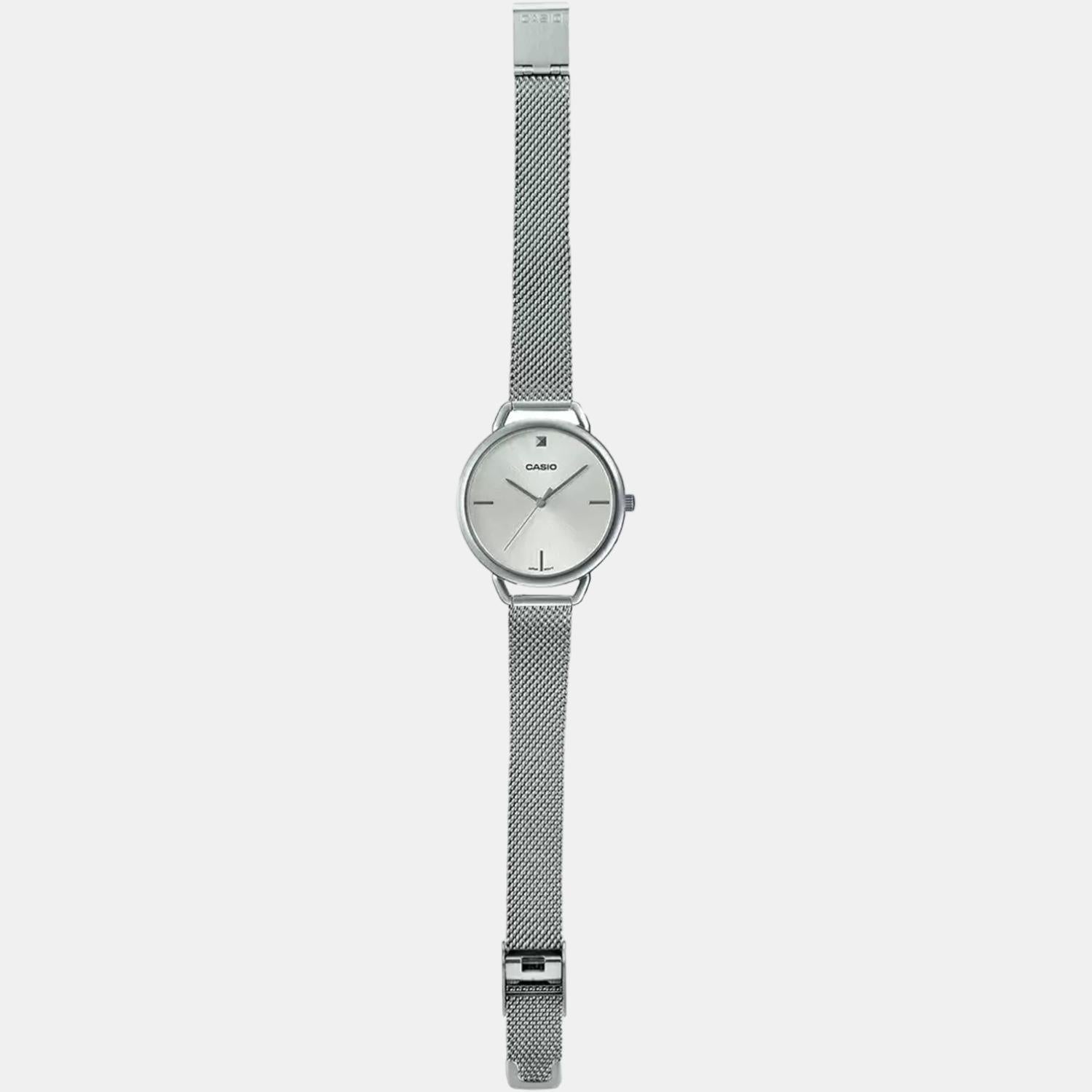 Casio 41 mm Silver Quartz watch