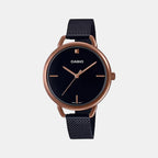 Casio Round Black Analog watch